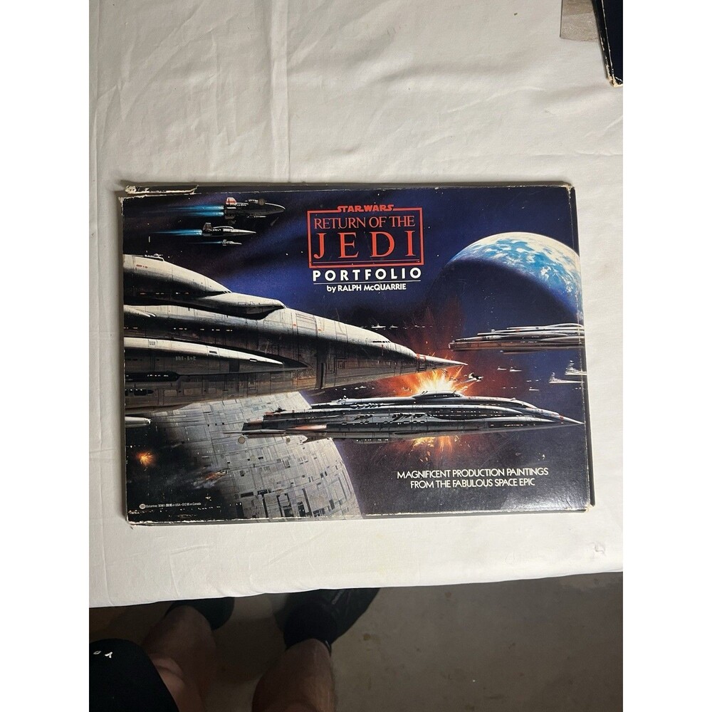 1983 Star Wars Return of the Jedi Portfolio Set by Ralph McQuarrie COMPLETE 20pc